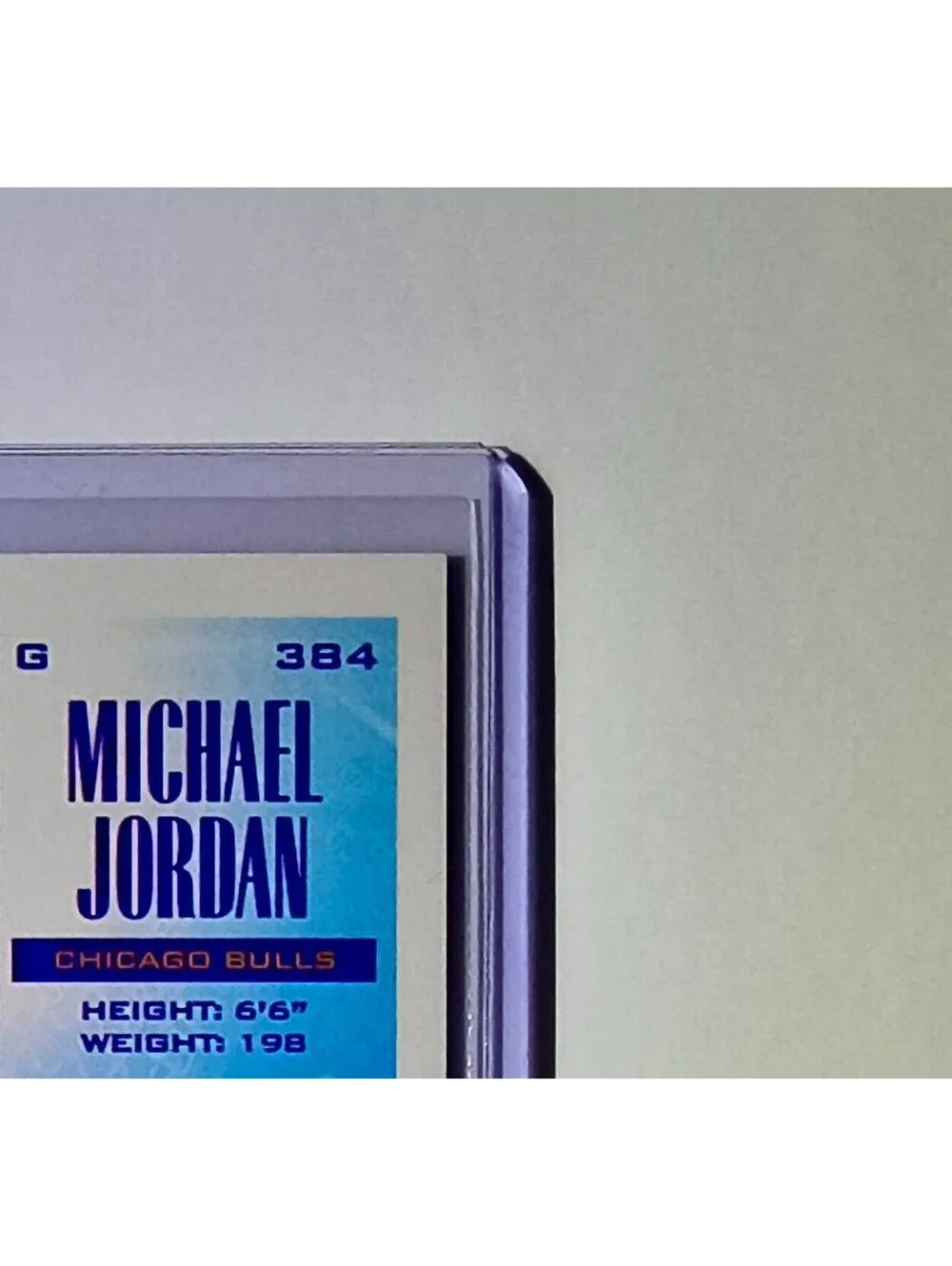 Michael Jordan 1993-94 Topps Reigning Scoring Leader #384 Card Chicago Bulls